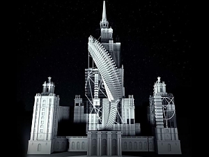 25 мая в Москве покажут световое 3D-шоу в честь 60-летия гостиницы «Украина»